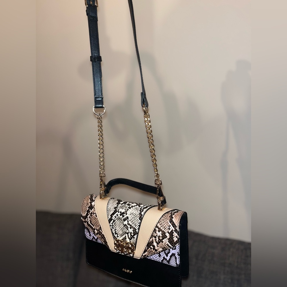 Neutral Animal Print Bag